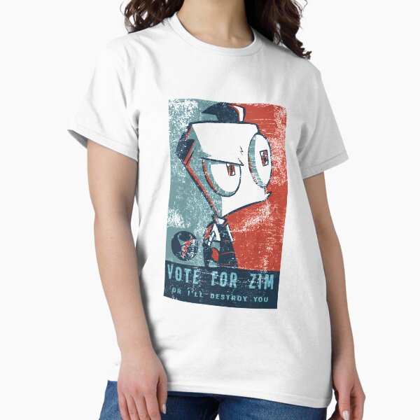 Item preview, vote zim vintage cover designed and sold by SanduskyPaticia.