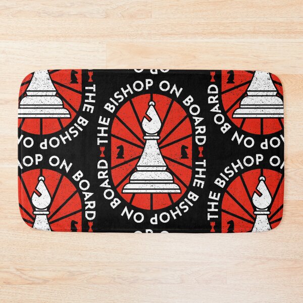 Item preview, The Bishop on Board - Chess Player Quotes - Gambit Pawn Game Check Mate Champion designed and sold by Ranggasme.