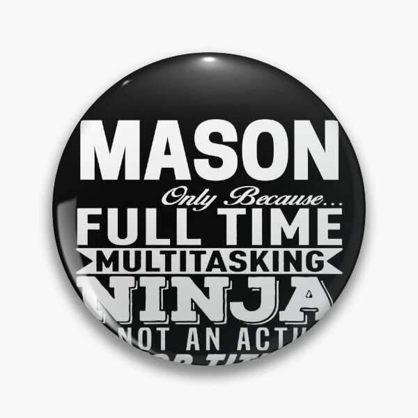 Item preview, Mason designed and sold by clickmostro.