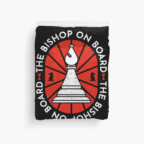 Item preview, The Bishop on Board - Chess Player Quotes - Gambit Pawn Game Check Mate Champion designed and sold by Ranggasme.