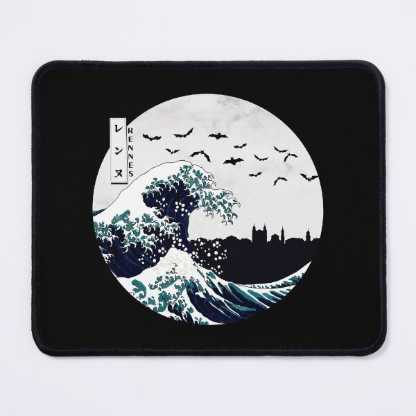 Item preview, Rennes Kanagawa Wave Dark designed and sold by DFerraz.