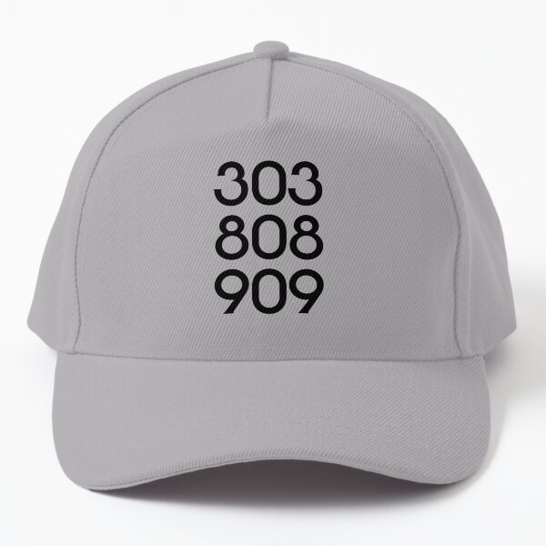 808 303 909 acid house Baseball Cap