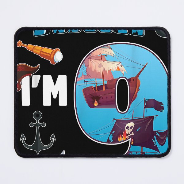 Item preview, 9 Year Old Pirate B-day Party 9th Birthday ARR ship Pirate designed and sold by adrianrefugio.