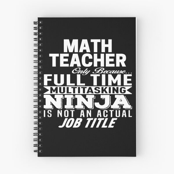 Item preview, Math Teacher designed and sold by clickmostro.