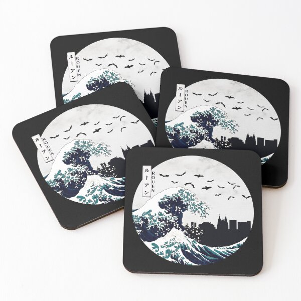 Item preview, Rouen Kanagawa Wave Dark designed and sold by DFerraz.