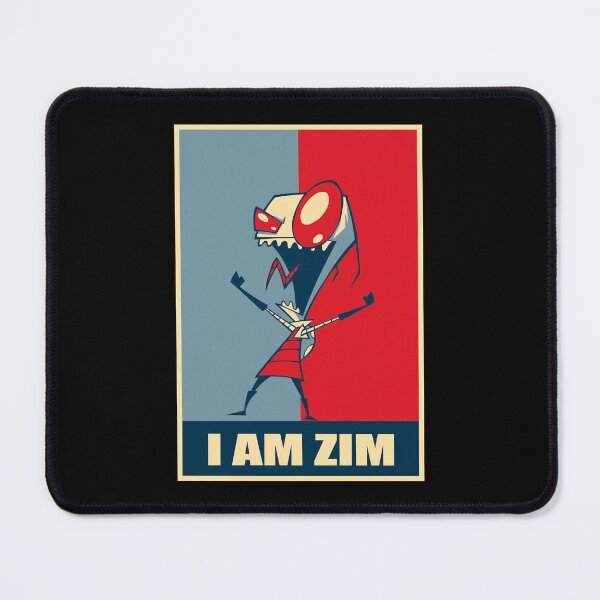 Item preview, Zim blue and red poster designed and sold by SanduskyPaticia.