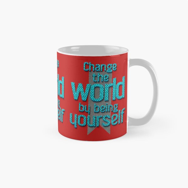 Item preview, Change the world by being yourself. – Amy Poehler designed and sold by Klementsen.