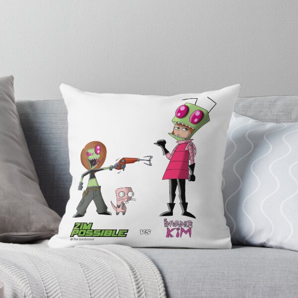 Item preview, Zim vs Kim cartoon designed and sold by SanduskyPaticia.