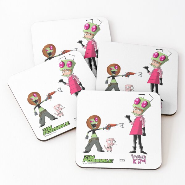 Item preview, Zim vs Kim cartoon designed and sold by SanduskyPaticia.