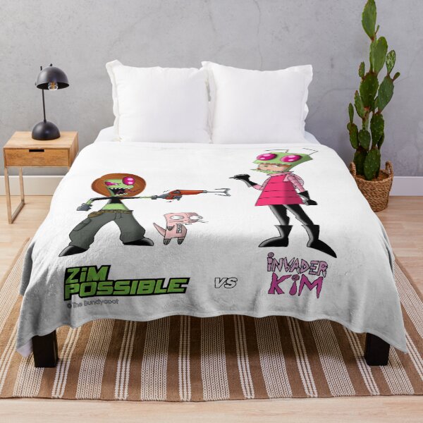 Item preview, Zim vs Kim cartoon designed and sold by SanduskyPaticia.