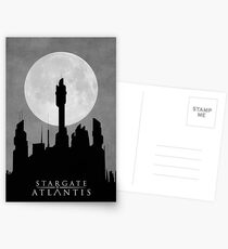 Stargate Atlantis - Night Sky Postcards