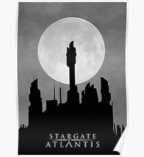 Stargate Atlantis - Night Sky Poster