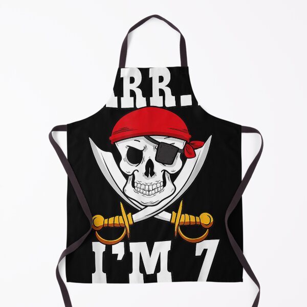 Item preview, Arr.. I'm 7 Pirate Themed 7th Birthday Party Boy Captain designed and sold by adrianrefugio.
