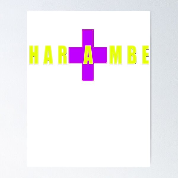 Item preview, harambe designed and sold by earlstevens.