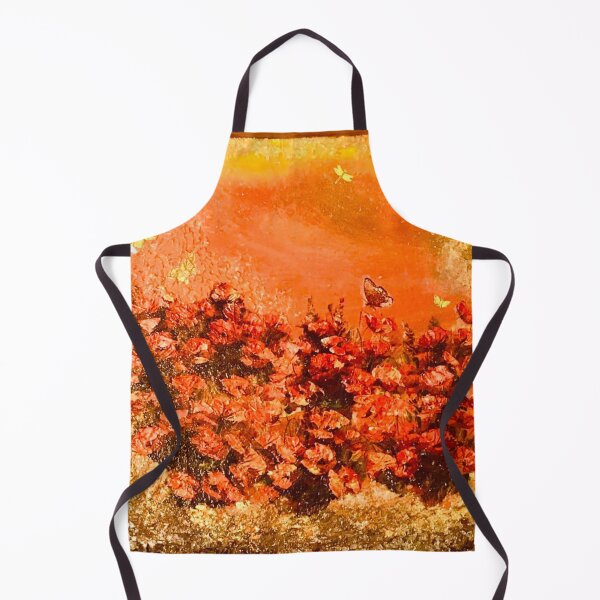 Item preview, Euphoria, nature, poppies, sun, butterflies designed and sold by evjennyart.