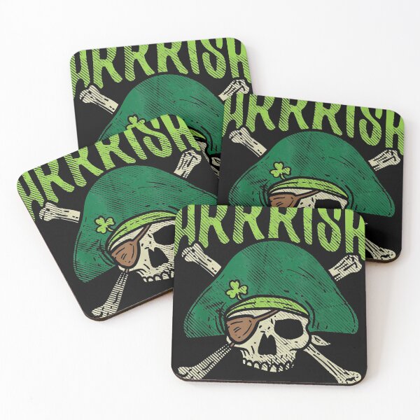 Item preview, Arrish Irish Pirate Skull Leprechaun St Patricks Day Boys designed and sold by adrianrefugio.