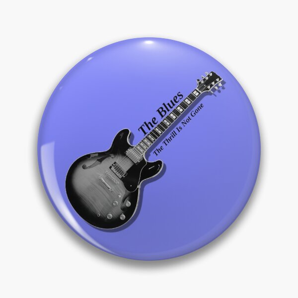 Item preview, The Blues Music Guitar 'The Thrill' Design designed and sold by Looksup.