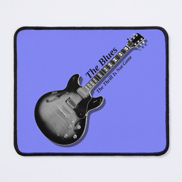 Item preview, The Blues Music Guitar 'The Thrill' Design designed and sold by Looksup.