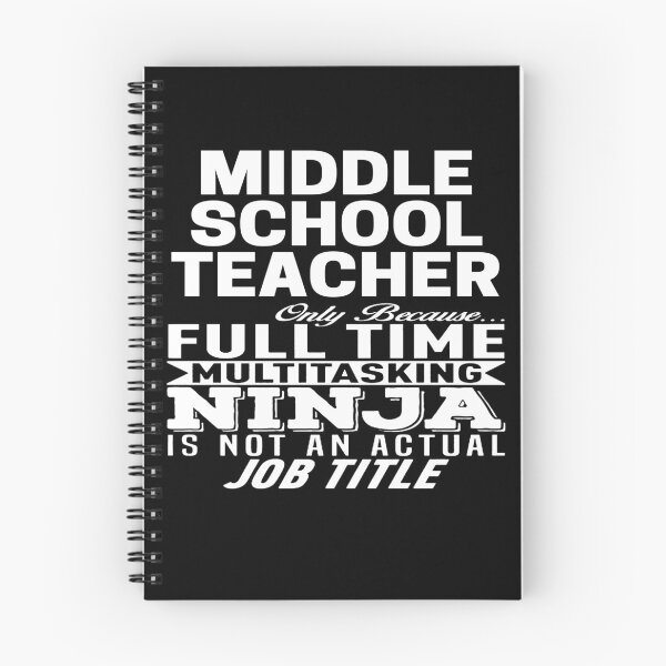 Item preview, Middle School Teacher designed and sold by clickmostro.