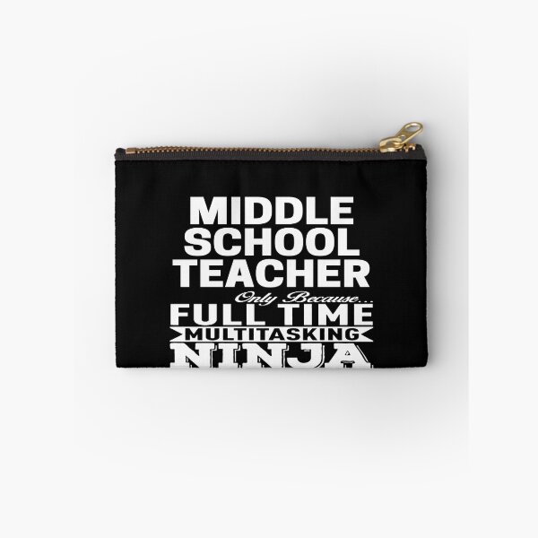 Item preview, Middle School Teacher designed and sold by clickmostro.