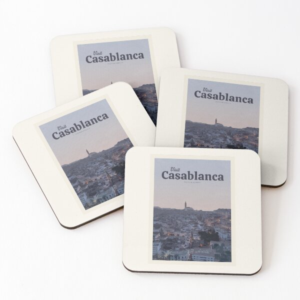 Item preview, Visit Casablanca designed and sold by Mercury Club.