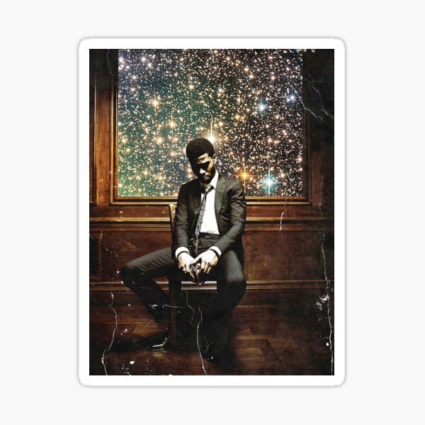 Kid Cudi - Man On The Moon II Posters Sticker
