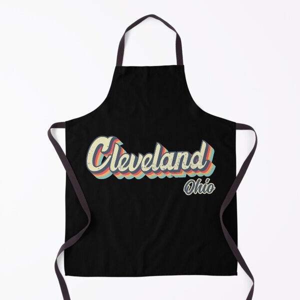 Item preview, Cleveland city Ohio Retro Vintage 70s rainbow designed and sold by Teelogic.