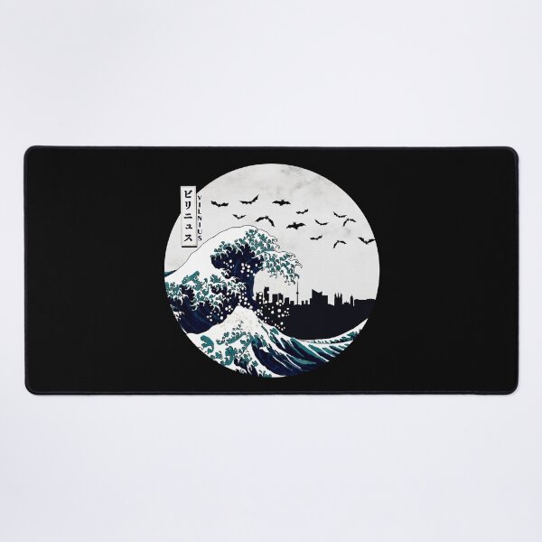 Item preview, Vilnius Kanagawa Wave Dark designed and sold by DFerraz.