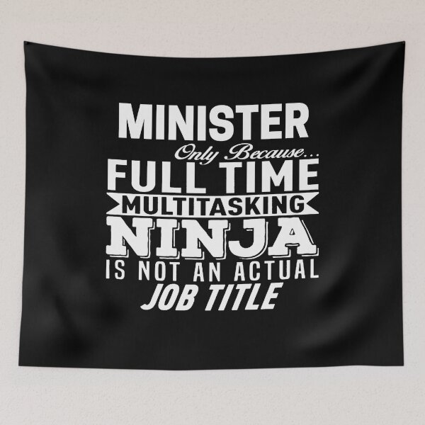 Item preview, Minister designed and sold by clickmostro.
