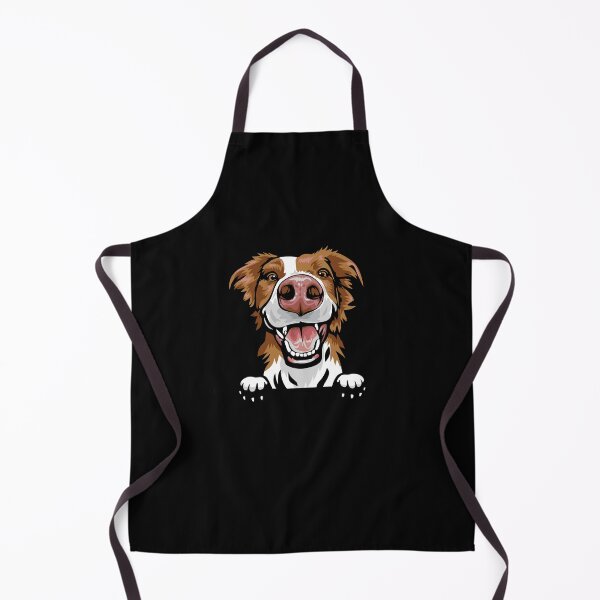 Item preview, Brown Border Collie Dog Gifts Decor Print designed and sold by derekvella.