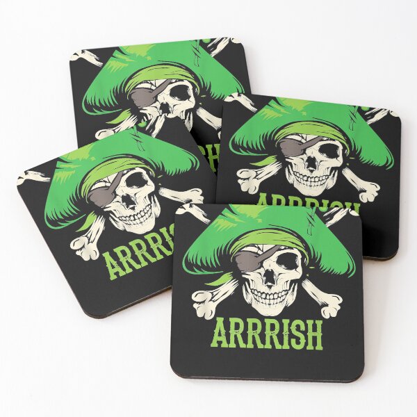 Artikelvorschau, Arrrish Irish St. Patricks Day Shirt Piraten Männer lustiges Geschenk entworfen und verkauft von adrianrefugio.