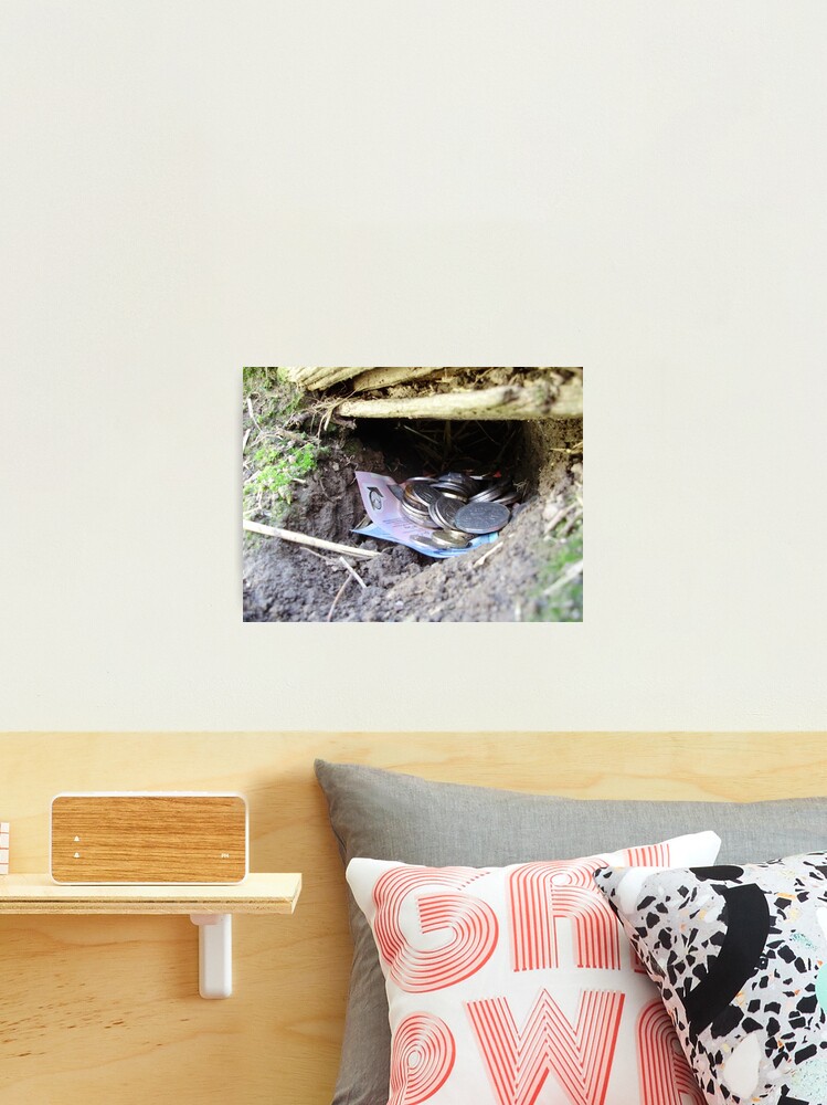 Thumbnail 1 of 3, Photographic Print, Money Down a Rat Hole designed and sold by tserong.