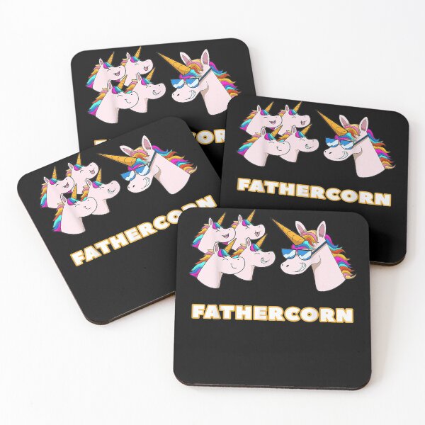 Item preview, Father Unicorn 4 Kids Family  designed and sold by EuphemiaShop.