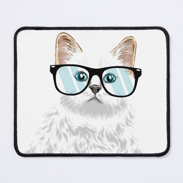 Item preview, White Cat designed and sold by eggzoo.