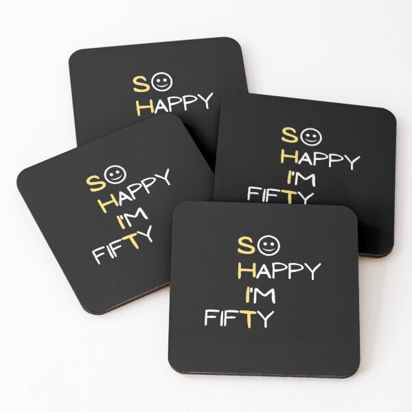 Item preview, So Happy I'm Fifty designed and sold by TThousand.