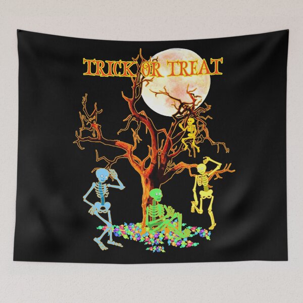 Item preview, Halloween skeleton and candy designed and sold by Astralia.