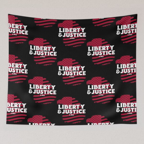 Item preview, Liberty  & Justice 4  All  Design  designed and sold by RappaportGent.