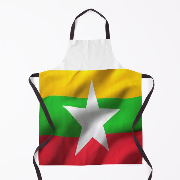 Item preview, Myanmar Flag designed and sold by MrCsStores.