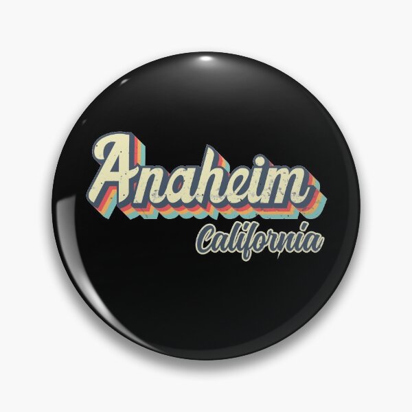 Item preview, Anaheim city California Retro Vintage 70s rainbow designed and sold by Teelogic.