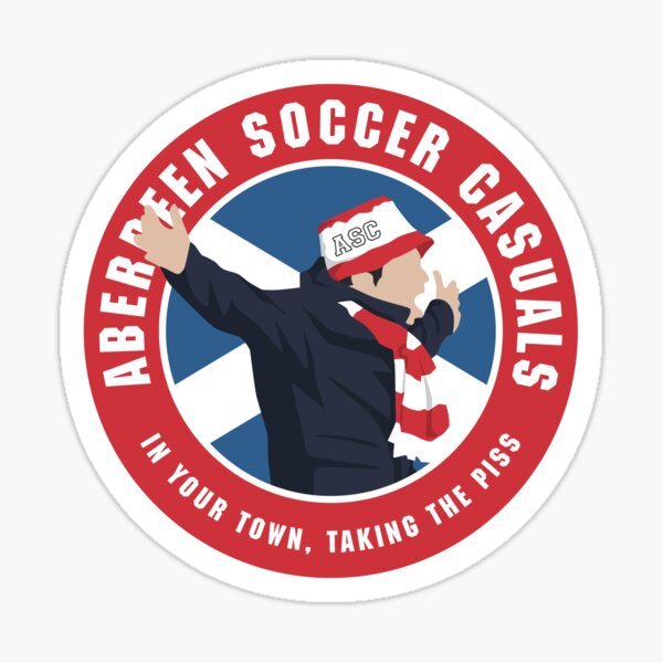 Vista previa del artículo con la obra «Aberdeen Soccer Casuals», diseñado y vendido por casualsofficial.