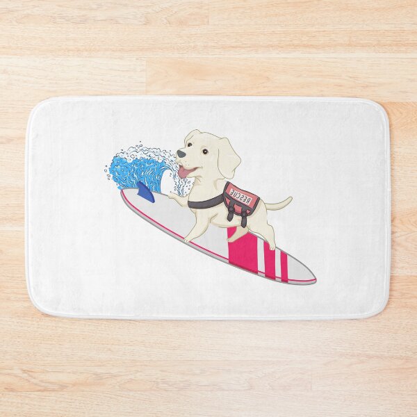 Item preview, Dog On Surfboard designed and sold by CreativeMansion.