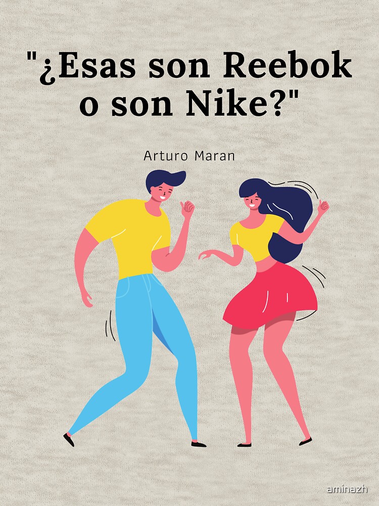 Esas son Reebok o son Nike Rhytm of the Night Essential T Shirt for Sale by aminazh Redbubble