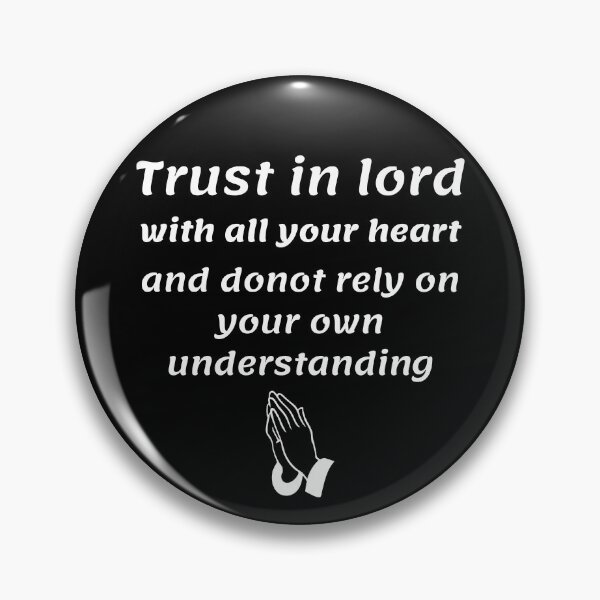 Item preview, Trust in lord with all your heart and donot rely on your own understanding designed and sold by designerpriti.