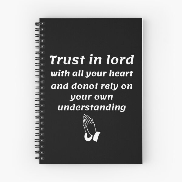 Item preview, Trust in lord with all your heart and donot rely on your own understanding designed and sold by designerpriti.
