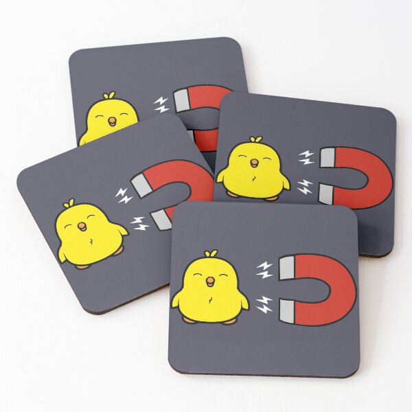 Item preview, Cute Baby Chick Magnet Dark Blue designed and sold by InfantMerman.