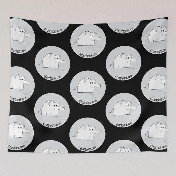 Item preview, Enormously Funny Cartoons Elephant Landing  designed and sold by RappaportGent.