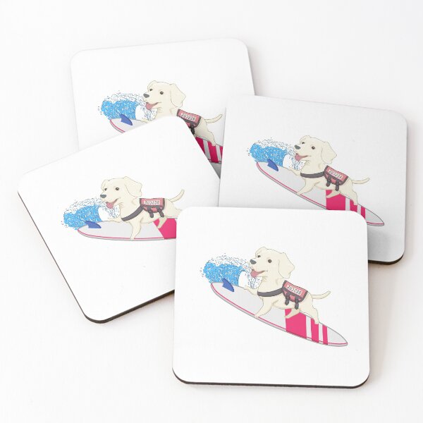 Item preview, Dog On Surfboard designed and sold by CreativeMansion.