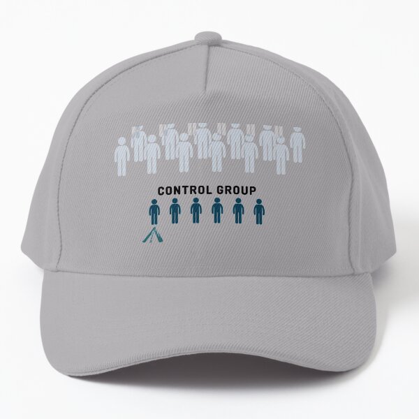 Science Experiment, control group me Baseball Cap
