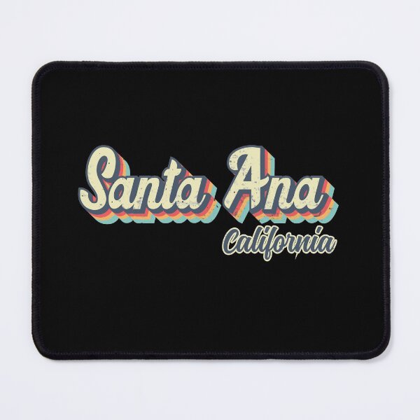Item preview, Santa Ana city California Retro Vintage 70s rainbow designed and sold by Teelogic.