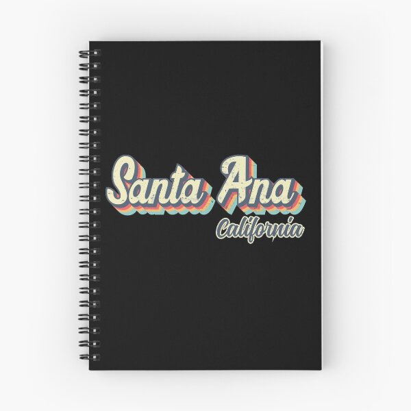 Item preview, Santa Ana city California Retro Vintage 70s rainbow designed and sold by Teelogic.
